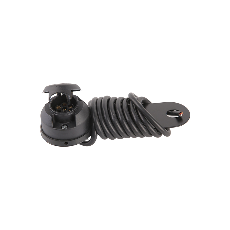 Presa in plastica a 7 pin con piastra metallica JH010-A
