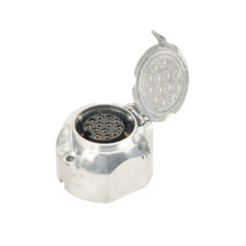 Presa quadrata grande in alluminio a 13 pin JH007-F