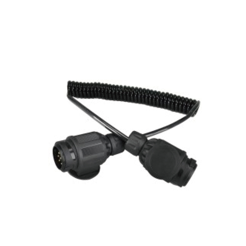 Bobina a spirale in PU a 7 poli, 2 spine a 13 pin, JH008, lunghezza cavo 1 m, 2 m, 3 m. .....JH008-D