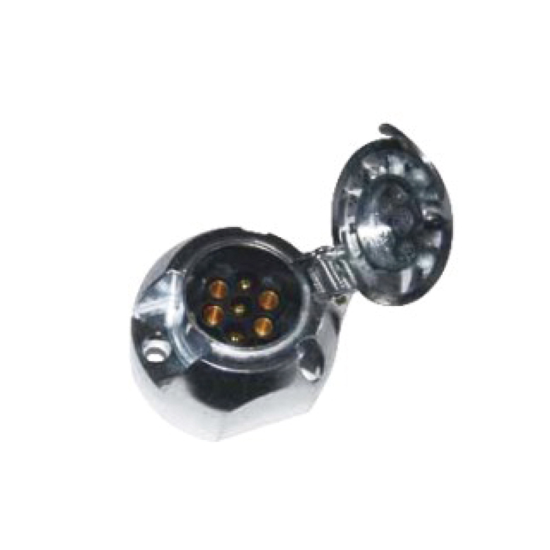 Presa quadrata grande in alluminio a 7 pin JH009-C