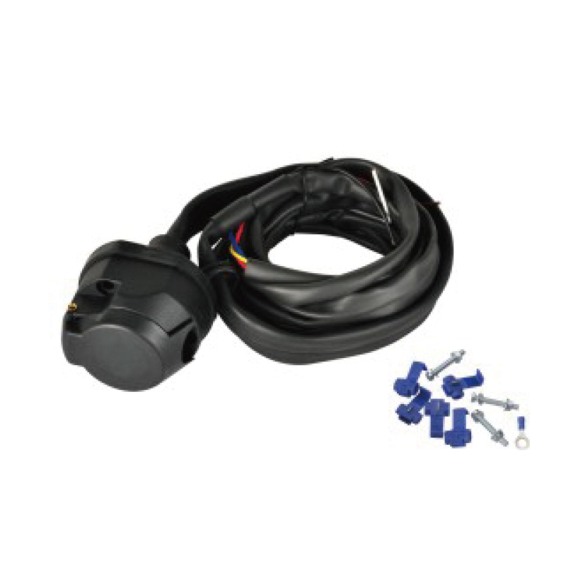 Kit cavi per rimorchio con presa in plastica a 7 pin JH017-E