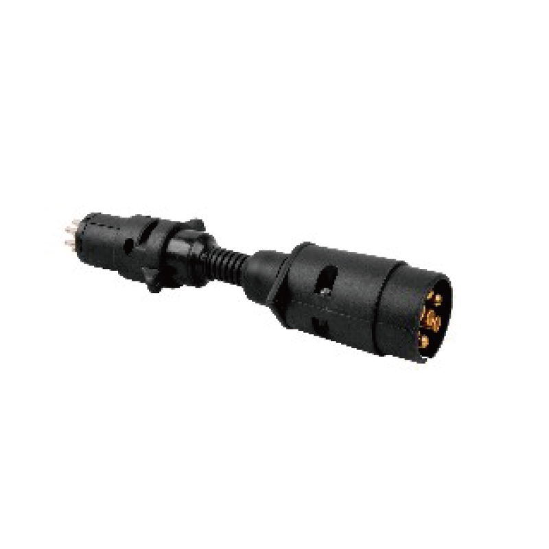 7 pin rotondi grandi sul veicolo a 7 pin rotondi piccoli sul rimorchio JH019-J