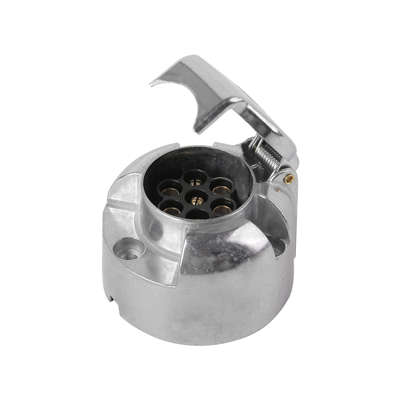 Presa rotonda grande in alluminio a 7 pin JH009-A